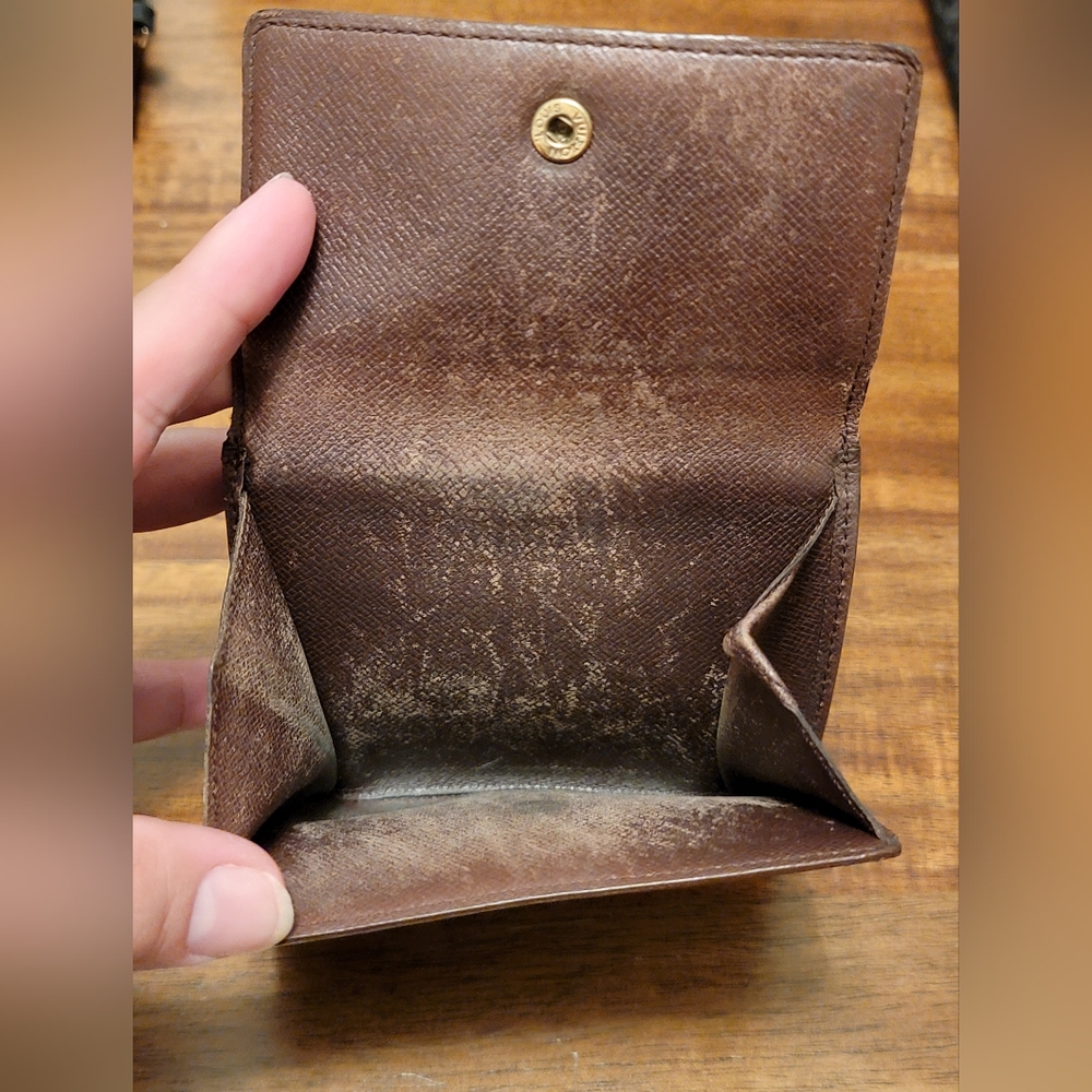 Louis Vuitton Brown Damier Ebene Wallet - Picture 11 of 11